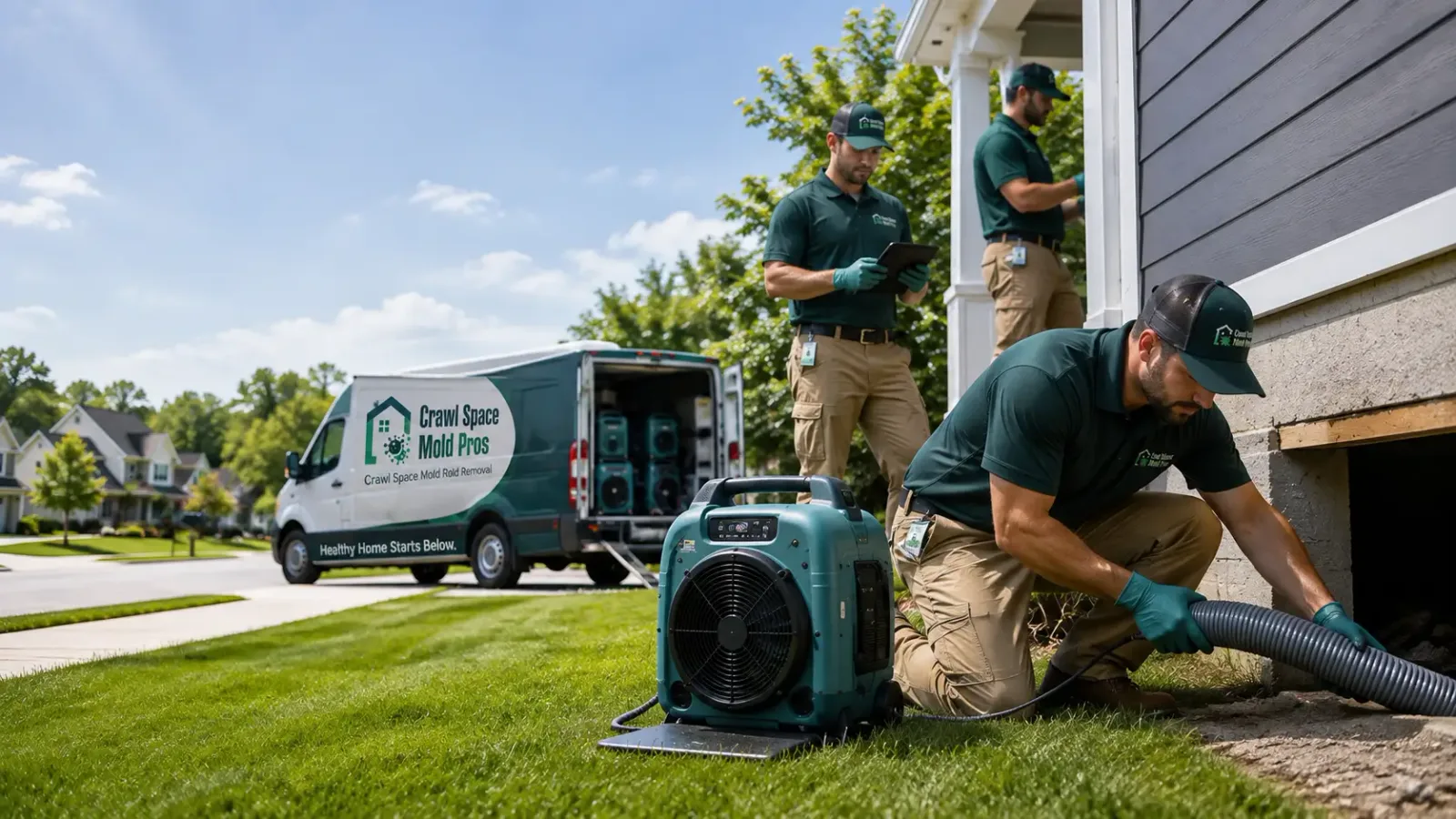 Crawl Space Mold Removal in Clarendon, PA